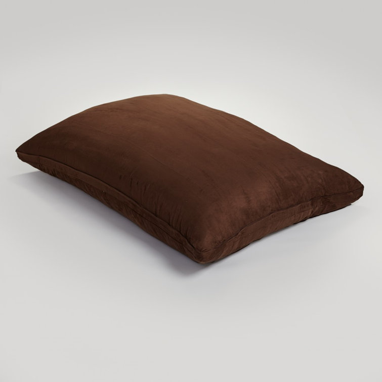 ZeaZu Microsuede, Polyurethane Foam Classic Bean Bag Wayfair